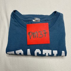 Delta Pro Weight T Shirt sz M Blue Sebastian Florida Retro Tourist Chic Casual