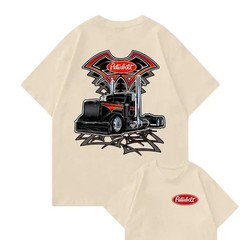 Peterbilt Big Rig Semi Truck Graphic T Shirt Diesel Trucker Tee