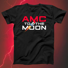AMC To The Moon Tshirt, Rocket Stock Investor T Shirt