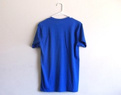 Next Level Apparel Crew Neck T Shirt Men sz S NWOT Logo Blue Short Sleeves