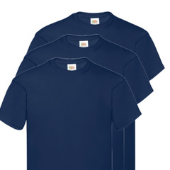 mens fruit of the loom t shirts 5 3 Pack Unisex Plain Cotton Bulk T-Shirt Mixed