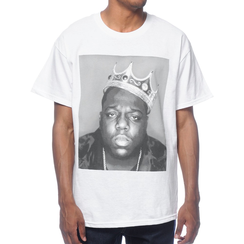 Notorious B.I.G. BIG Biggie Smalls BIGGIE CROWN T-Shirt NEW 100% Authentic