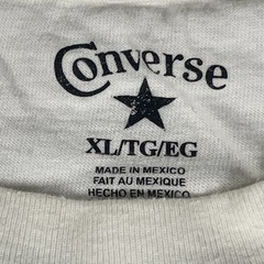 Converse All Star T-Shirt Men’s ExtraLarge White Converse On Chest Soft Material