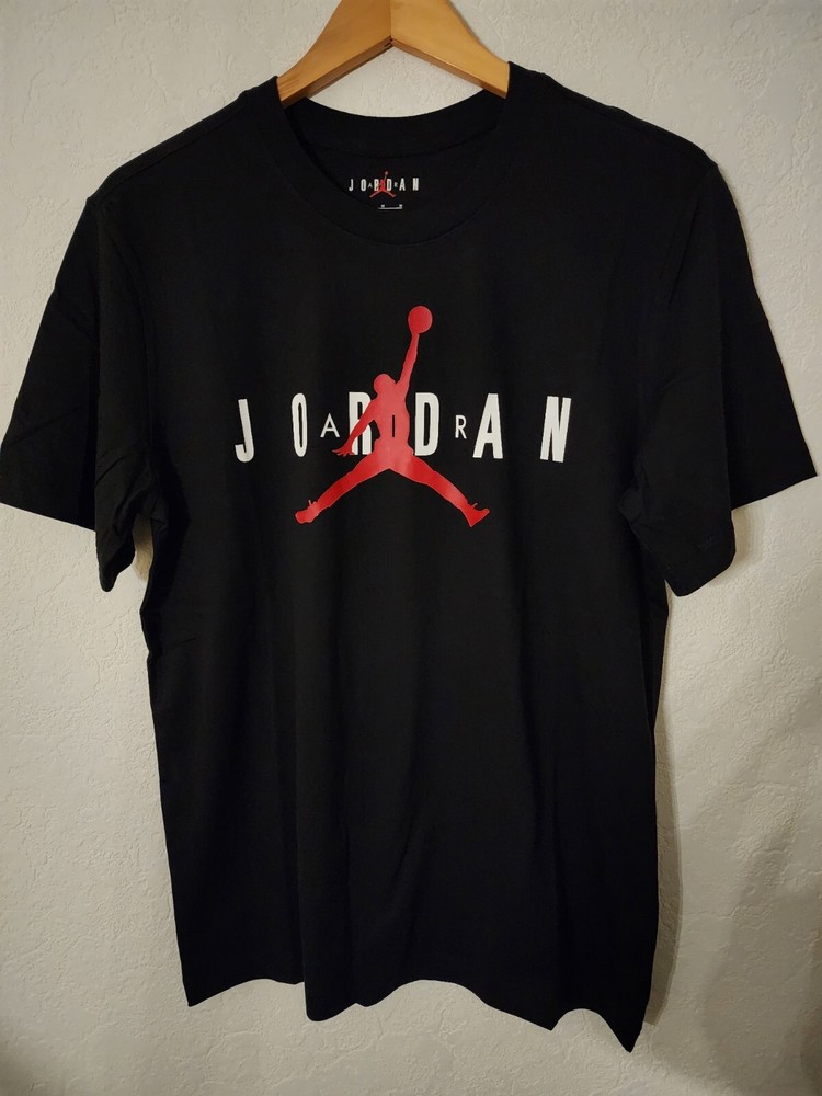 Nike Air Jordan Wordmark Tee Size Medium Men’s CK4212-013 Nwt