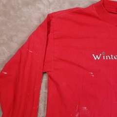 VTG 1987 Winter Carnival Shirt Sz Lg Greek Formal Party Pi Kappa Alpha PAINTED