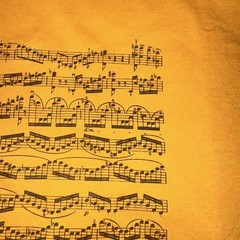 VTG 90s Miami Youth Symphony Shirt L Sheet Music Anvil Made In USA Single Stitch