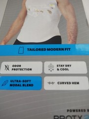 Threads Ultra Soft Premium Tank For Men Size Large White