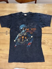 Vintage 1982 The Who American Tour T Shirt Screen Stars USA Single Stitch Medium