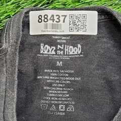 Boyz-n-the-Hood Shirt Medium 21×26 90s Faded Black Tee John-Singleton Film