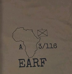 US Army 116th Infantry A Co 3/116 East African Response Force Outlaw T-Shirt L