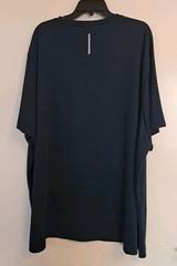 New Athletic Works Men’s T-Shirt Navy Blue 5XL Polyester DriWorks Breathable