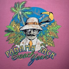 Vintage 1990s Panama Jack Surfwear Beach Shirt Size Large  XLarge