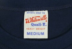 WHITESVILLE T-SHIRT WV73544 2-PACK Navy Toyo Size M Men