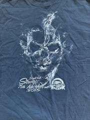 2015 Sturgis Black Hills Rally T-Shirt 15yr Anniversary Black XXL