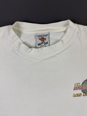 Rare Vintage 90s Hard Rock Cafe Los Angeles Melrose Band Music Art XL Promo Tee