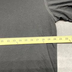 Diesel T Shirt Mens Black Spellout Graphic Cotton Side Slit Hemline Streetwear