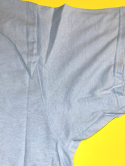 DoorDash Front & Back Food Delivery Driver SKY BLUE Short Sleeve 2XL Shirt *RARE