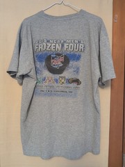NCAA Frozen Four College Ice Hockey Columbus Ohio 2005 Vintage T-Shirt Size XL