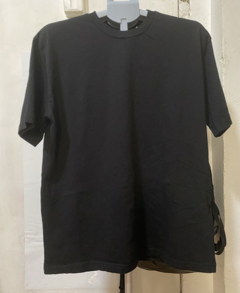 Prada Milano 2024 Cut & Sew Jersey T-shirt – L Black