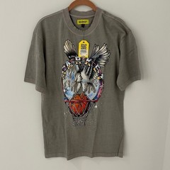 NWT Market Dunking Eagle Graphic Print Cotton Brown T-shirt Men’ Graphic T-Shirt