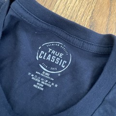 True Classic Premium Quality Crew Neck Tee T Shirt Mens NAVY BLUE XXL 2XL