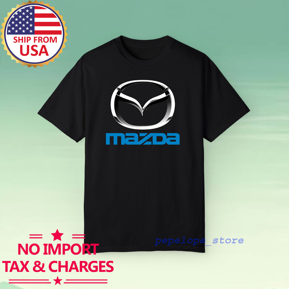 MAZDA Racing Car Men’s Black Size S-5XL