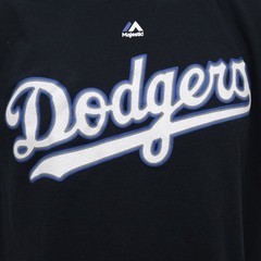 Majestic Los Angeles Dodgers T-Shirt Men’s Medium Black MLB Baseball Graphic Tee