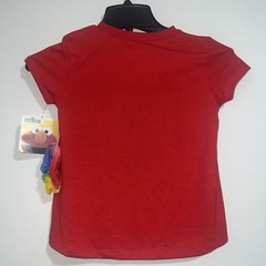 Sesame Street Elmo Shirt Tulle Skirt and Scrunchie 3 Piece Outfit Girls Sz 6/6X