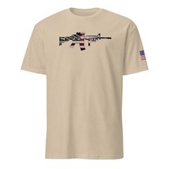 Freedom AR American Flag Patriotic T-Shirt – Benefits Wounded Warrior Project