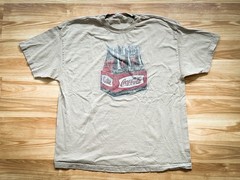 XXL 2XL Vintage Y2K Coca-Cola Six Pack T Shirt Disressed Brown