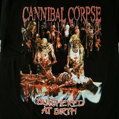 FREE SAME DAY SHIPPING Brand New CANNIBAL CORPSE Butchered At Birth Shirt Large