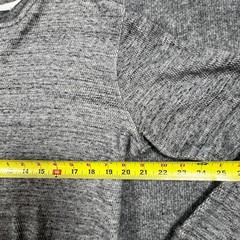 Alesbury Thermal Shirt Mens Medium Heathered Gray Lined Waffle Knit Henley Neck