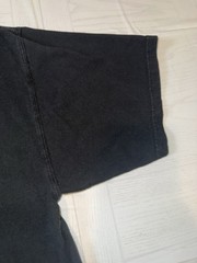 Black Faded Russel Athletic Pro Cotton Tee Size XL Essentials Y2K Essentials
