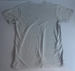 Patagonia Shirt Mens Medium Gray Spell Out Short Sleeve Slim Fit Hiking Casual