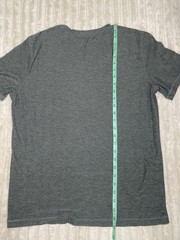 VUORI Men’s Gray Green Strato Tech Short Sleeve Knit T-Shirt M Logo V126
