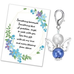 MKISHINE Something Blue for Bride to Be on Wedding Gifts Bridal Angel Bouquet…