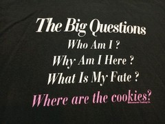 VTG Mens L Single Stitch Black T Shirt Funny Baking Comedy Shirt