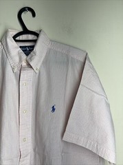 Ralph Lauren Blake Size M. Short Sleeve. Breathable. 100% Cotton.