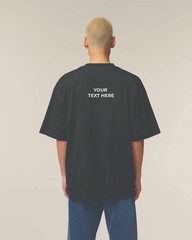 Personalised Customise Embroider T-Shirt Unisex SMALL-LARGE Colours & Fonts