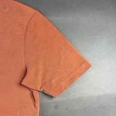 Crazy Horse Claiborne Shirt Small Orange Mens Short Sleeve Tee Used A82