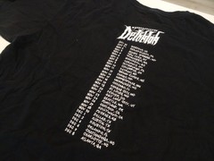 VINTAGE Metalocalypse Dethklok 2012 Tour T Shirt BlK SZ L METAL ROCK Adult Swim