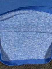70’sWilson T-Shirt blue v-neck cotton/acrylic sweatshirt/jersey weave Vintage