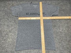 ROGUE Sports Gym Rat Lift Heavy weights Gray SMALL Skull Shirt Day of the Dead