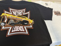 80’s NITRO LEGENDS Raymond Beadle 81-Blue Max (298-010) T-Shirt