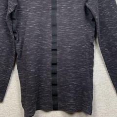 Waffle Pullover Shirt Men’s M? Black Thermal Long Sleeve Urban Streetwear Modern