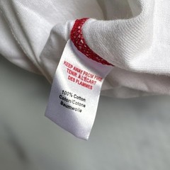 Paul Smith Long Sleeve T-shirt White Henry Neck Size XL Casual Japan