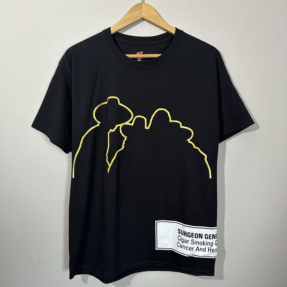 Dutch Masters Tobacco Cigars Promo T Shirt Adult Size Large Black Hanes