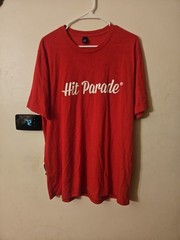 District Red ‘Hit Parade’ Short Sleeve Men’s Tee