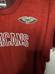Nike New Orleans Pelicans NBA Dri-FIT T-Shirt Men’s XXL Red Athletic Tee