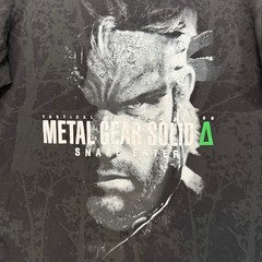 Black Metal Gear Solid Geeknet Tshirt Men Large Black Solid Snake Eater Gamer